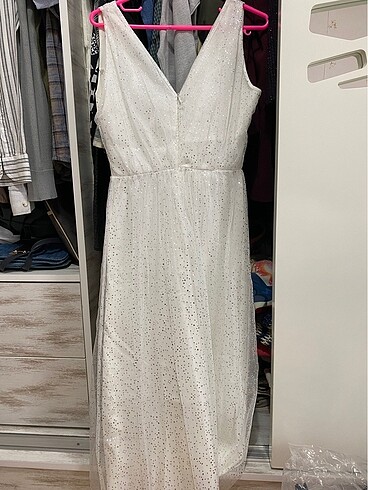 xs Beden beyaz Renk Nişan nikah isteme elbisesi