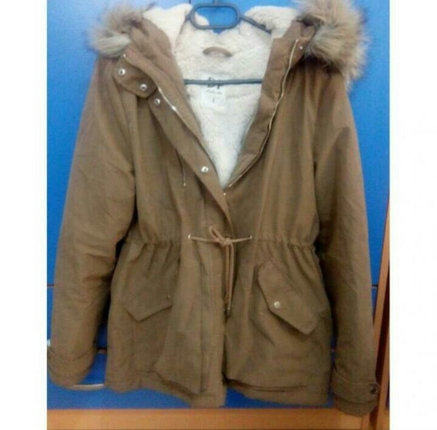 Sıfır gibi kürklü parka 