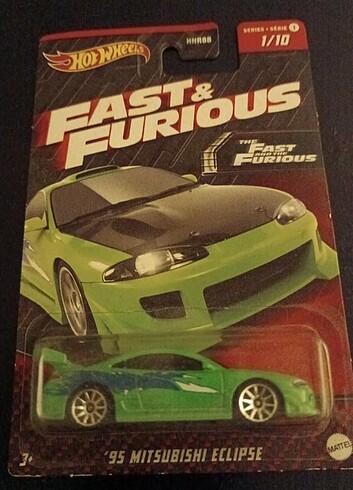 Hot Wheels Fast&Furious 95 Mıtsubishi Eclipse