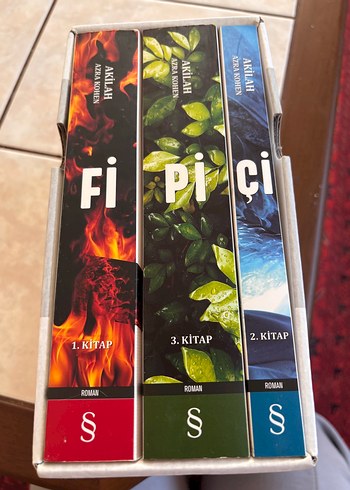 Fi-Pi-Çi Roman Serisi 3 Kitap Seti