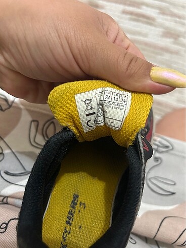 24 Beden Skechers 24 numara spor ayakkabı ışıklı