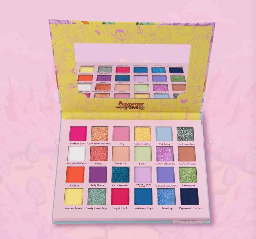 Lethal Cosmetics Adventure Time Candy Kingdom Far Paleti - Görsel 4
