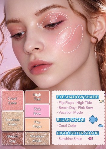 Sheglam Hello Kitty Çoklu Yüz Paleti - Görsel 2