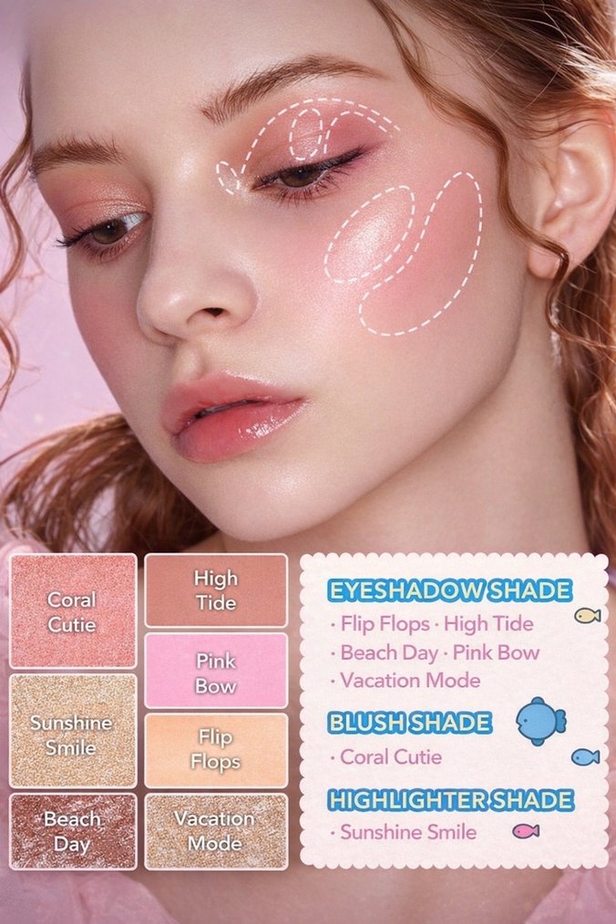 Sheglam Hello Kitty Çoklu Yüz Paleti - Görsel 2