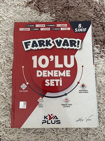 KVA Fark Var LGS 10lu deneme seti