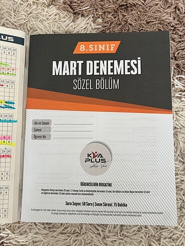 KVA Fark Var LGS 10lu deneme seti