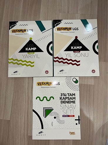 Vitamin LGS kamp denemeleri Denemeler kullanılmadı fakat cevap a