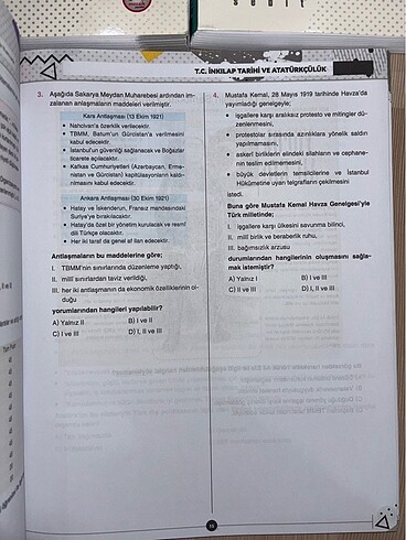 Beden Renk Vitamin LGS kamp denemeleri Denemeler kullanılmadı fakat cevap a