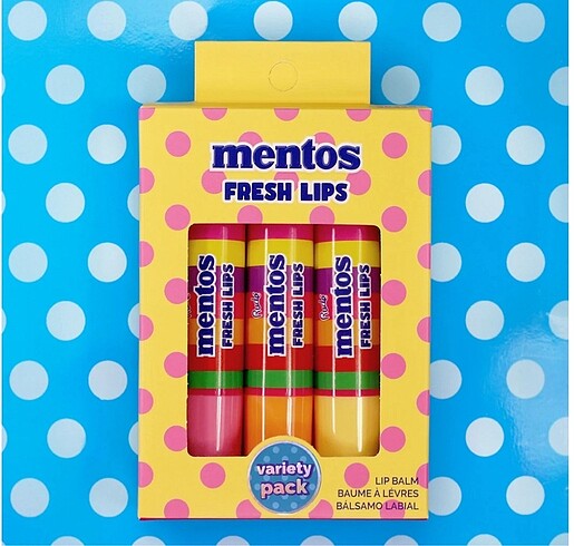 Mentos Tropical Mix Lip Balm