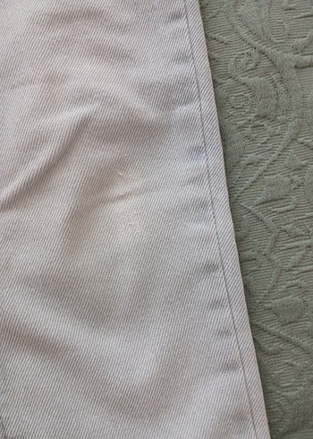 6 Yaş Beden mavi Düğmeli Denim çocuk Pantolon