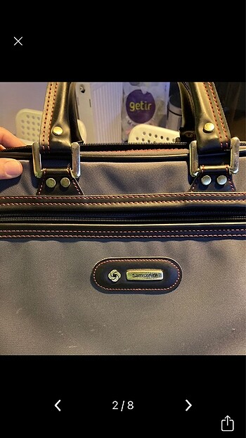Samsonite Samsonite seyahat iş çantası valiz 35x45