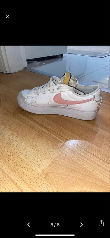 38 Beden beyaz Renk Nike blazer kadın spor ayakkabı