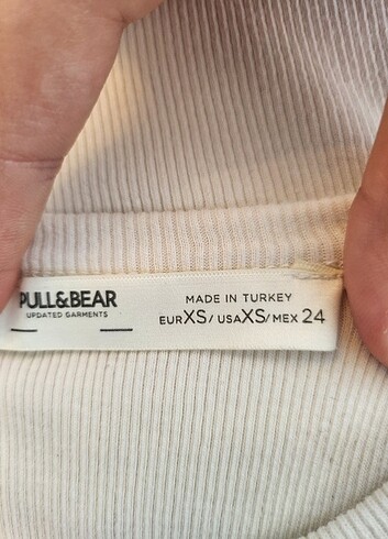 11-12 Yaş Beden Sıfır kollu crop