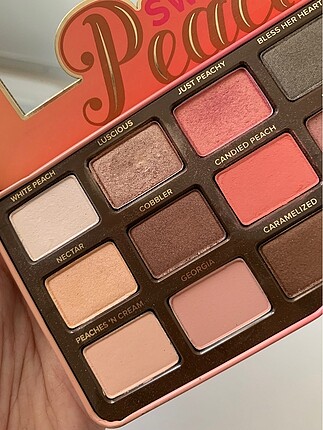  Beden Too Faced far paleti