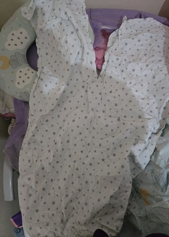 Emzirme yastığı 2 adet 1 puset örtüsü 1 emzirme önlüğü - Görsel 5