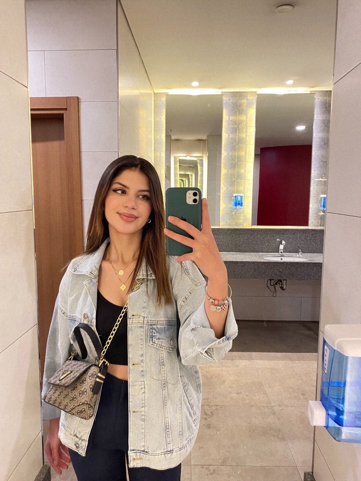 Taşlı kot ceket  lcw - Görsel 2