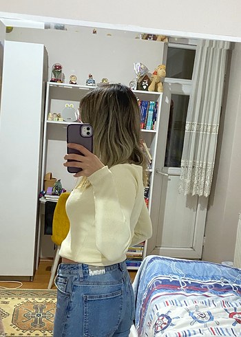 Straight  Denim Kadın Jean Mavi Jeans - Görsel 3