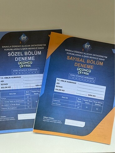 Kr akademi üçüncü çeyrek lgs deneme