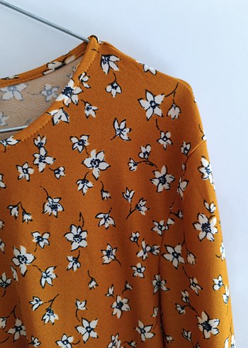 Bohem Kahverengi Uzun Kollu Salaş Tunik - Görsel 5