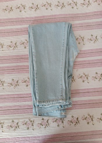 Mavi Rahat Kesim Kadın Kot Pantolon - Görsel 4