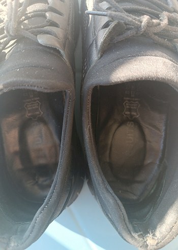 Siyah Erkek Günlük Bağcıklı Ayakkabı - Görsel 9