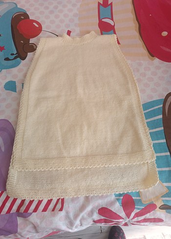 El örgüsü bayan süveter - Görsel 2