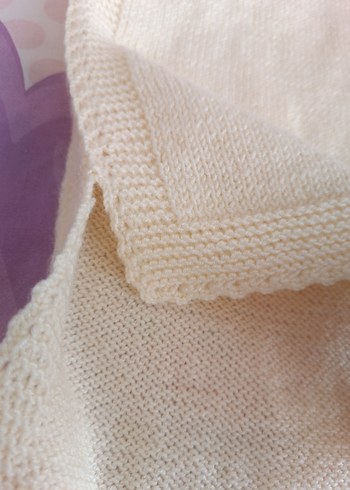 El örgüsü bayan süveter - Görsel 3