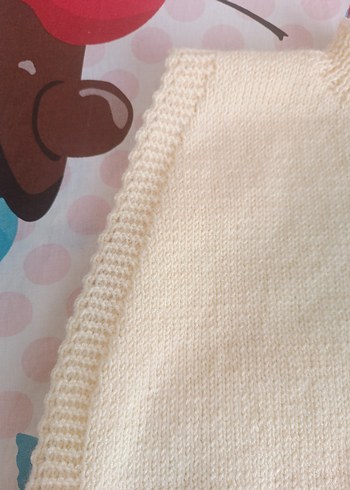 El örgüsü bayan süveter - Görsel 6