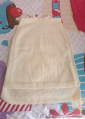 El örgüsü bayan süveter - Görsel 4