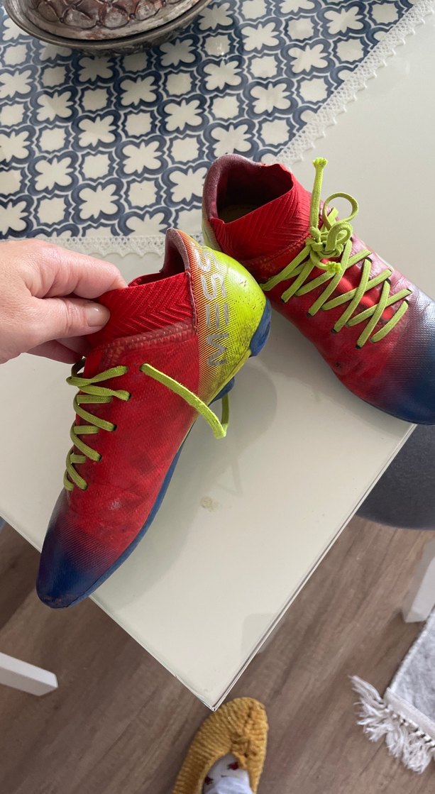 Renkli Erkek Spor Ayakkabı Bağcıkları - Görsel 2