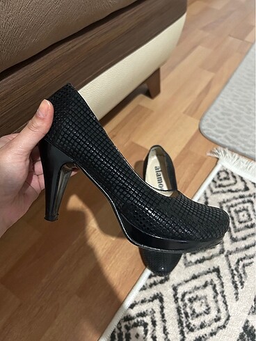 Zara muadili topuklu ayakkabı