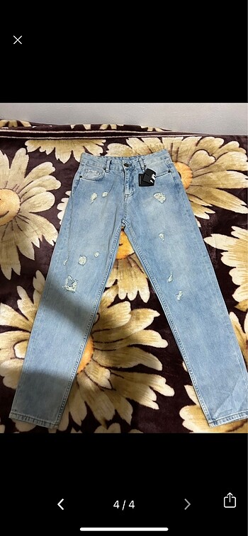 36 Beden mavi Renk Jeans