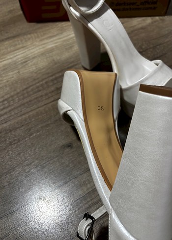 38 Beden beyaz Renk kadın gelin ayakkabı