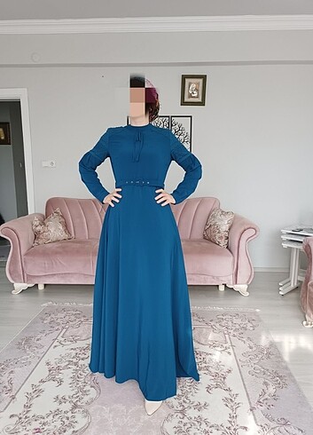 ABİYE ELBİSE TEMİZ KUSURSUZ