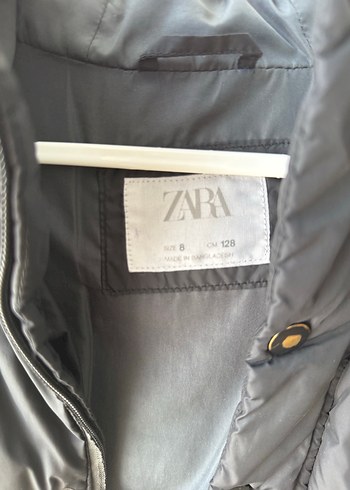 Zara Siyah Erkek Çocuk Düğmeli Kaban