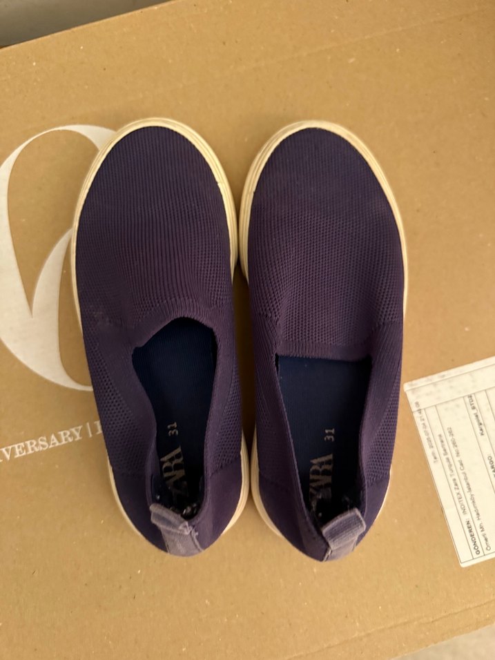 Erkek çocuk lacivert Espadril Spor Ayakkabı - Görsel 3