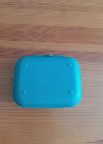 Beden Tupperware Turkuaz Renkli Çocuk Saklama Kutusu