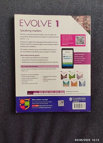  Cambridge Evolve 1 hatasız