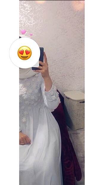 42 Beden beyaz Renk Nikah elbisesi