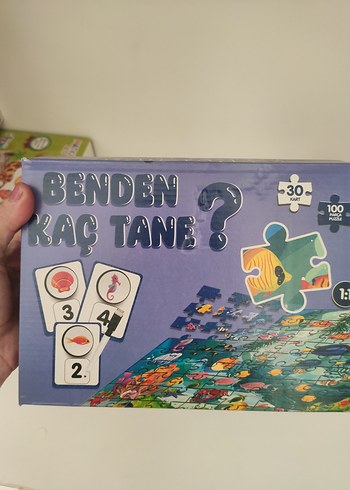 Benden Kaç Tane? 100 Parça Puzzle