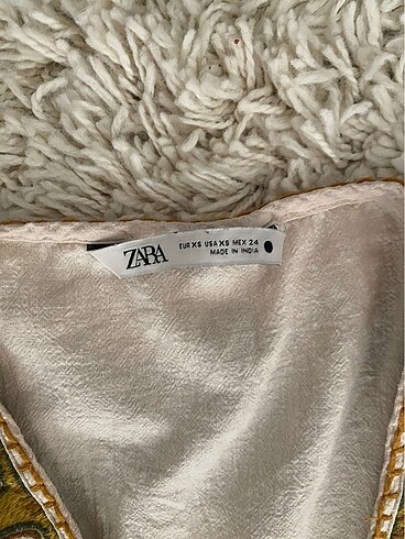 xs Beden Zara elbise