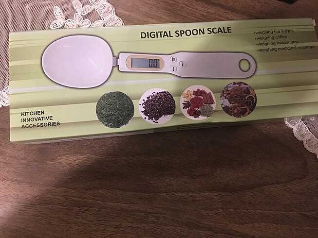 Dijital kaşık tartı