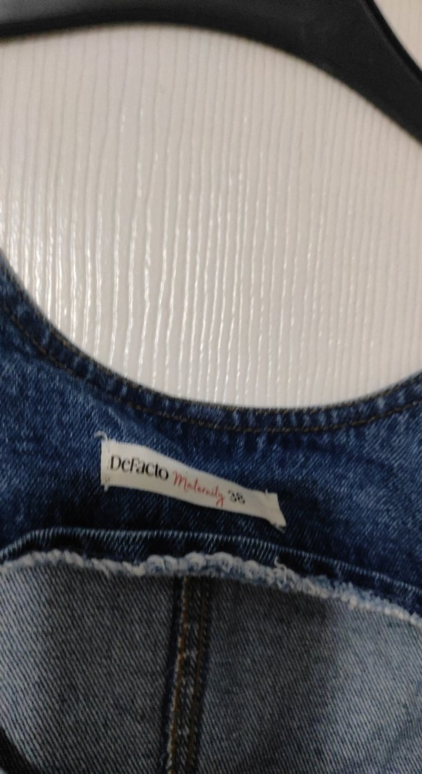 kadin Kot Salopet Kemerli Rahat Kesim - Görsel 3