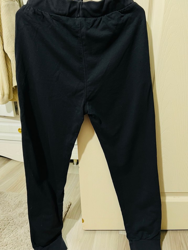 Kız Çocuk antrasit renk eşofman altı - Görsel 2