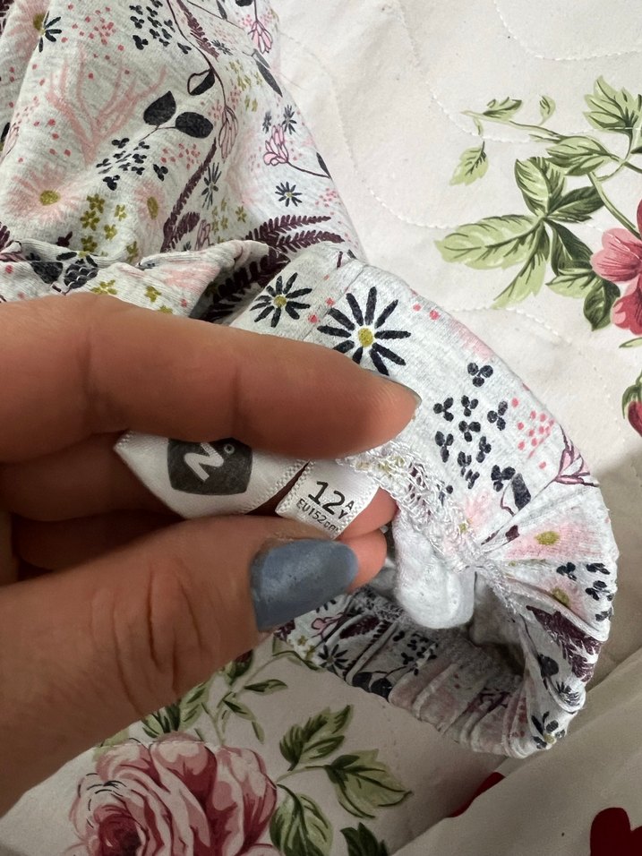 Kız Çocuk Pembe Desenli Tayt - Görsel 3