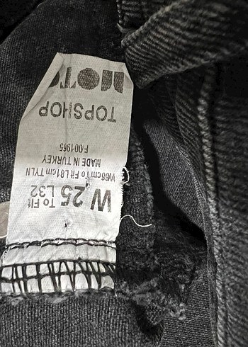 Kadın Siyah Regular Fit Midi Denim Pantolon - Görsel 3