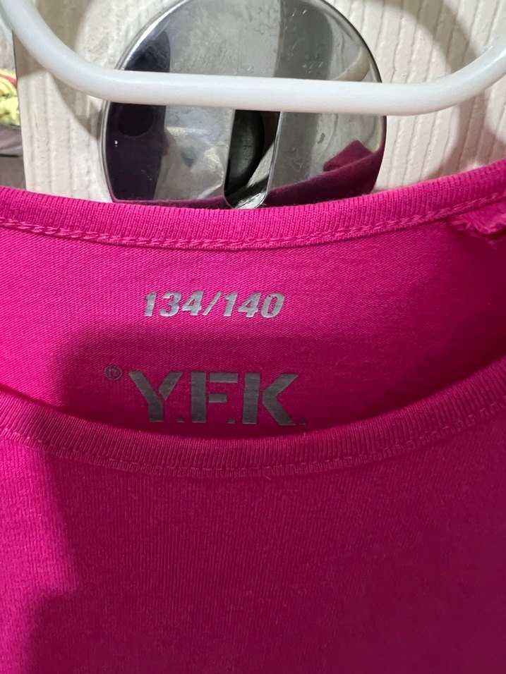 Kız Çocuk Uzun Kollu Pembe Tişört - Görsel 3