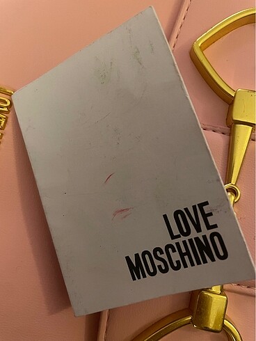 Beden pembe Renk Love Moschino pembe çapraz çanta