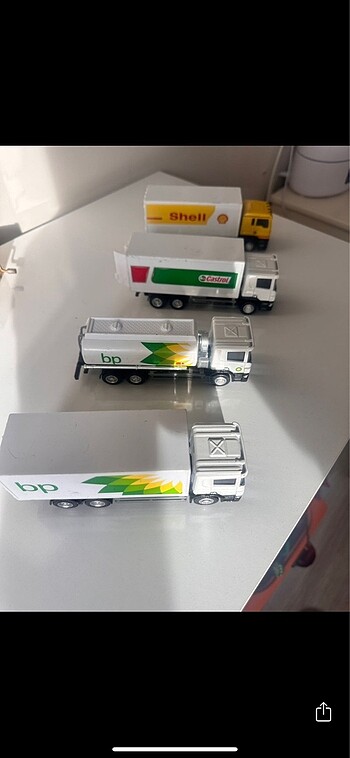 Beden Renk Benzin kamyonu bp shell castrol koleksiyonluk
