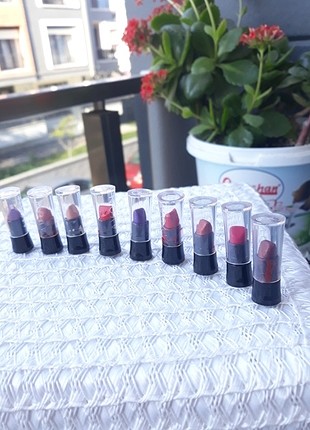 9 adet Avon mini ruj 